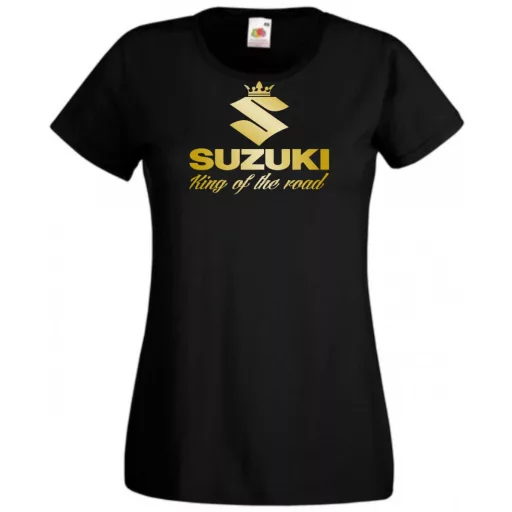 Motor fan Suzuki - Az utak királya női rövid ujjú póló