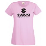 Motor fan Suzuki - Az utak királya női rövid ujjú póló