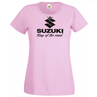 Motor fan Suzuki - Az utak királya női rövid ujjú póló
