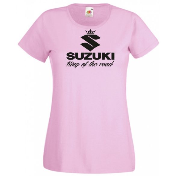 Motor fan Suzuki - Az utak királya női rövid ujjú póló
