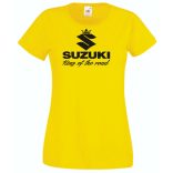 Motor fan Suzuki - Az utak királya női rövid ujjú póló