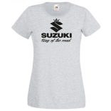 Motor fan Suzuki - Az utak királya női rövid ujjú póló