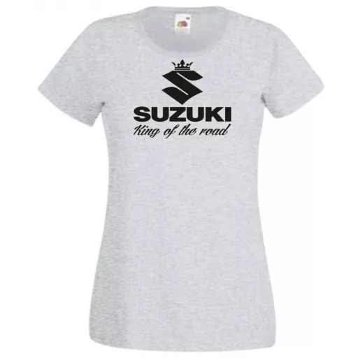 Motor fan Suzuki - Az utak királya női rövid ujjú póló