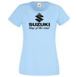 Motor fan Suzuki - Az utak királya női rövid ujjú póló