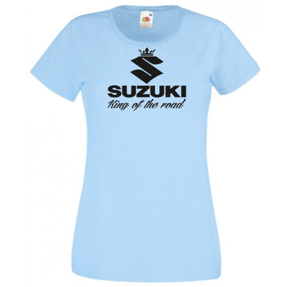 Motor fan Suzuki - Az utak királya női rövid ujjú póló