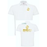 Motor fan Suzuki - Az utak királya galléros férfi póló