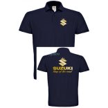 Motor fan Suzuki - Az utak királya galléros férfi póló