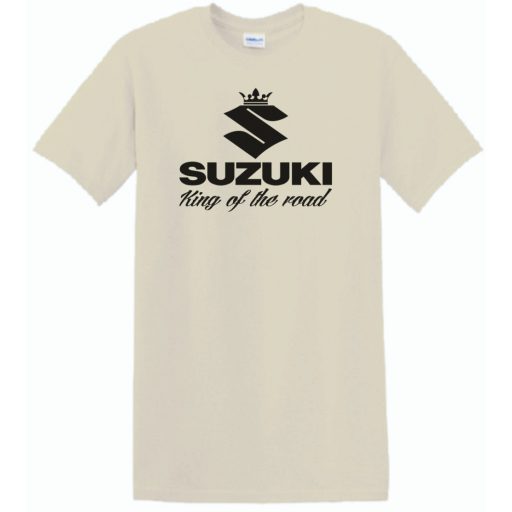 Motor fan Suzuki - Az utak királya férfi rövid ujjú póló