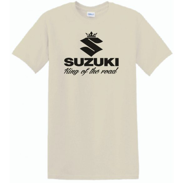 Motor fan Suzuki - Az utak királya férfi rövid ujjú póló