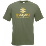Motor fan Suzuki - Az utak királya férfi rövid ujjú póló