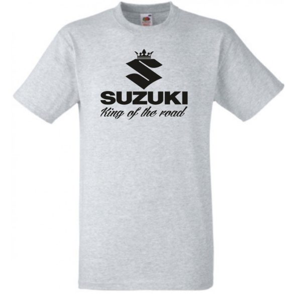 Motor fan Suzuki - Az utak királya férfi rövid ujjú póló