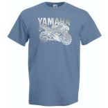 Motor fan Yamaha YZF R1 férfi rövid ujjú póló