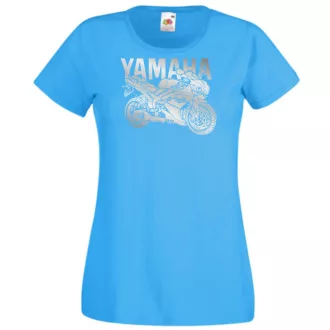 Motor fan Yamaha YZF R1 női rövid ujjú póló