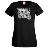 Motor fan Yamaha YZF R1 női rövid ujjú póló