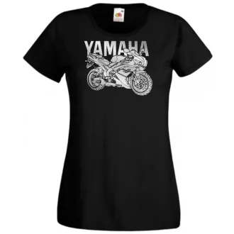 Motor fan Yamaha YZF R1 női rövid ujjú póló
