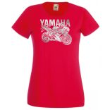Motor fan Yamaha YZF R1 női rövid ujjú póló