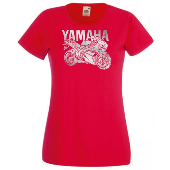 Motor fan Yamaha YZF R1 női rövid ujjú póló