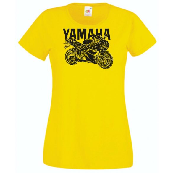 Motor fan Yamaha YZF R1 női rövid ujjú póló