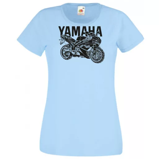 Motor fan Yamaha YZF R1 női rövid ujjú póló