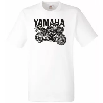 Motor fan Yamaha YZF R1 férfi rövid ujjú póló