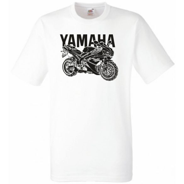 Motor fan Yamaha YZF R1 férfi rövid ujjú póló