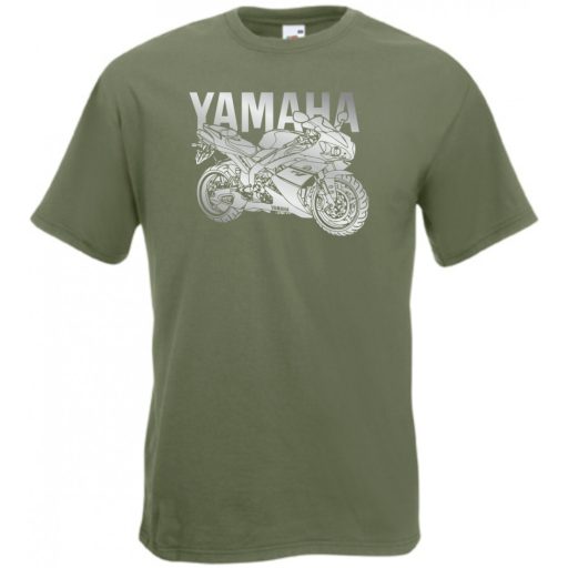 Motor fan Yamaha YZF R1 férfi rövid ujjú póló