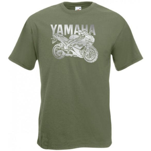 Motor fan Yamaha YZF R1 férfi rövid ujjú póló