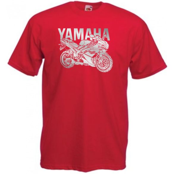 Motor fan Yamaha YZF R1 férfi rövid ujjú póló