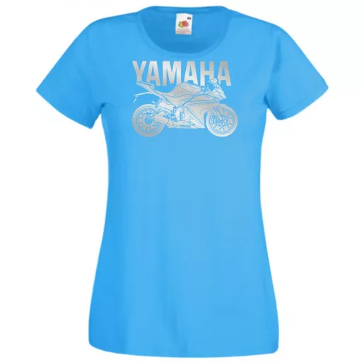 Motor fan Yamaha YZF R125 női rövid ujjú póló