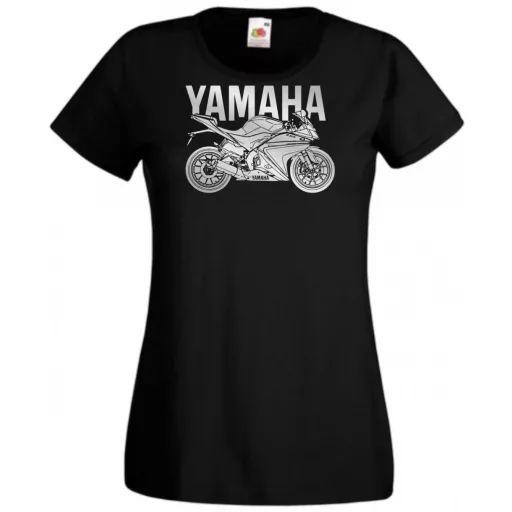 Motor fan Yamaha YZF R125 női rövid ujjú póló