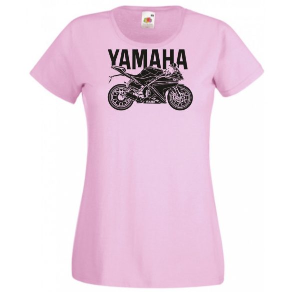 Motor fan Yamaha YZF R125 női rövid ujjú póló