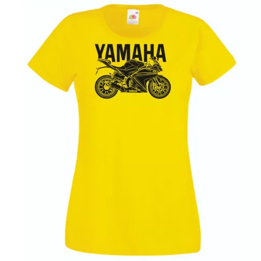 Motor fan Yamaha YZF R125 női rövid ujjú póló