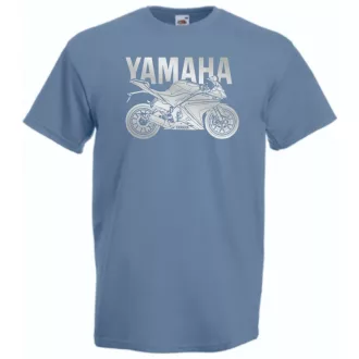 Motor fan Yamaha YZF R125 férfi rövid ujjú póló