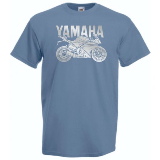 Motor fan Yamaha YZF R125 férfi rövid ujjú póló
