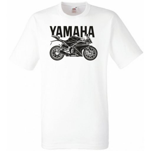 Motor fan Yamaha YZF R125 férfi rövid ujjú póló