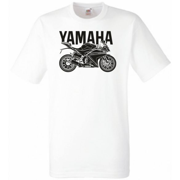 Motor fan Yamaha YZF R125 férfi rövid ujjú póló