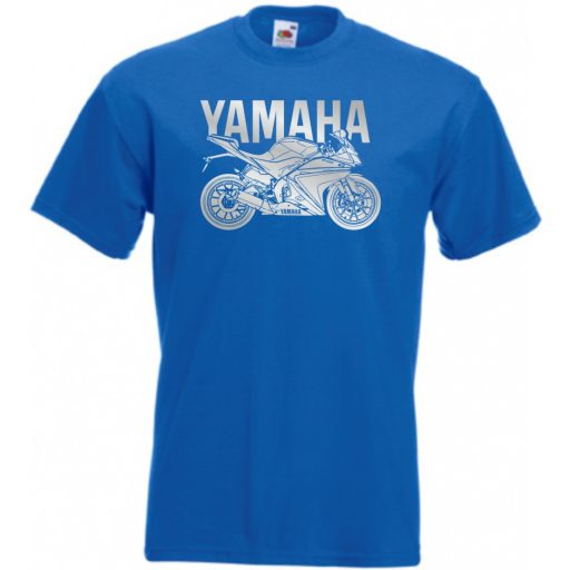 Motor fan Yamaha YZF R125 férfi rövid ujjú póló
