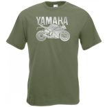Motor fan Yamaha YZF R125 férfi rövid ujjú póló
