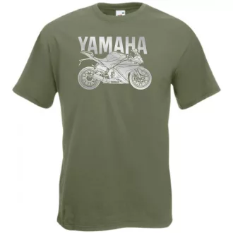 Motor fan Yamaha YZF R125 férfi rövid ujjú póló