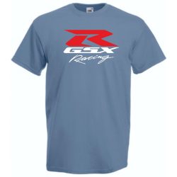 Motor fan Suzuki GSX_R Racing férfi rövid ujjú póló