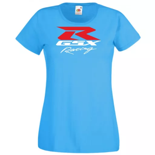 Motor fan Suzuki GSX-R Racing női rövid ujjú póló