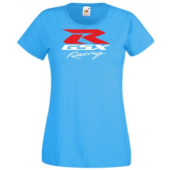 Motor fan Suzuki GSX-R Racing női rövid ujjú póló