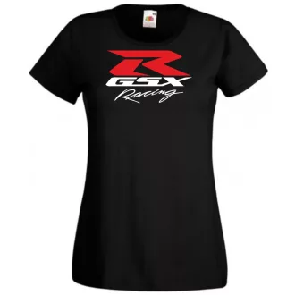 Motor fan Suzuki GSX-R Racing női rövid ujjú póló