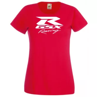 Motor fan Suzuki GSX-R Racing női rövid ujjú póló