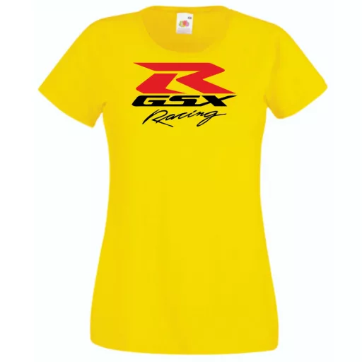 Motor fan Suzuki GSX-R Racing női rövid ujjú póló
