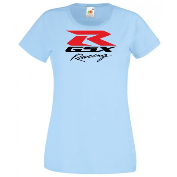 Motor fan Suzuki GSX-R Racing női rövid ujjú póló