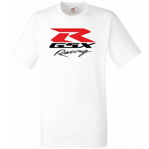 Motor fan Suzuki GSX_R Racing férfi rövid ujjú póló