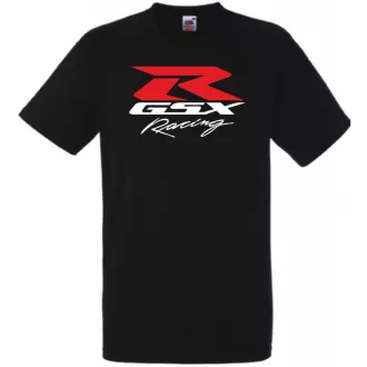 Motor fan Suzuki GSX_R Racing férfi rövid ujjú póló