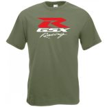 Motor fan Suzuki GSX_R Racing férfi rövid ujjú póló