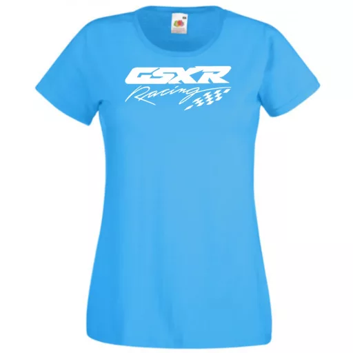 Motor fan Suzuki GSX-R Racing női rövid ujjú póló